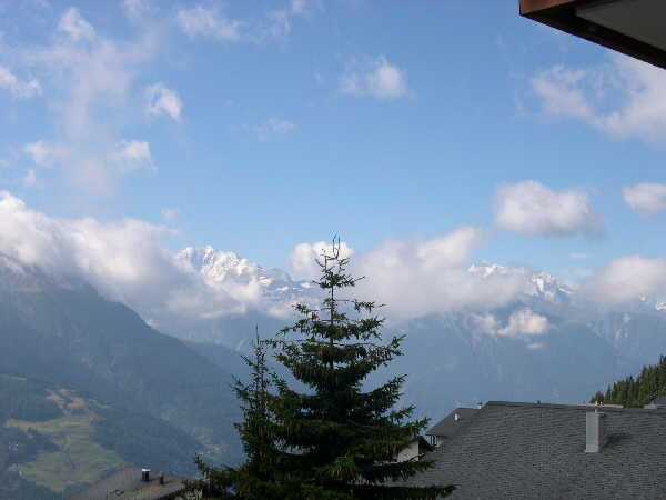 Second morning from the balcony — bettmeralps