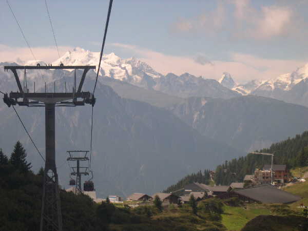 On our way up Bettmerhorn — Bettmeralp