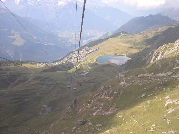 On our way up Bettmerhorn — Bettmeralp