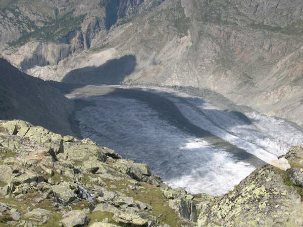 The Aletch glacier