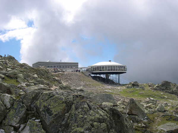 Restaurant at the top of Bettmerhorn