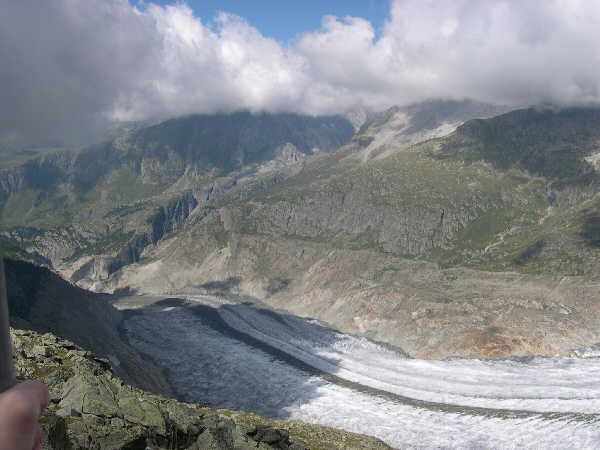 The Aletch glacier