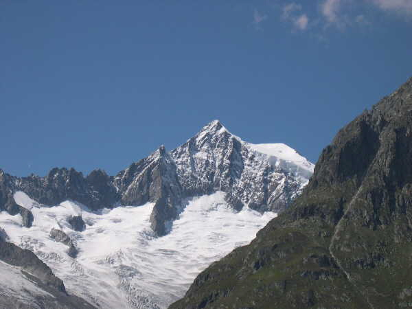 Mountains from the Aletch glacier