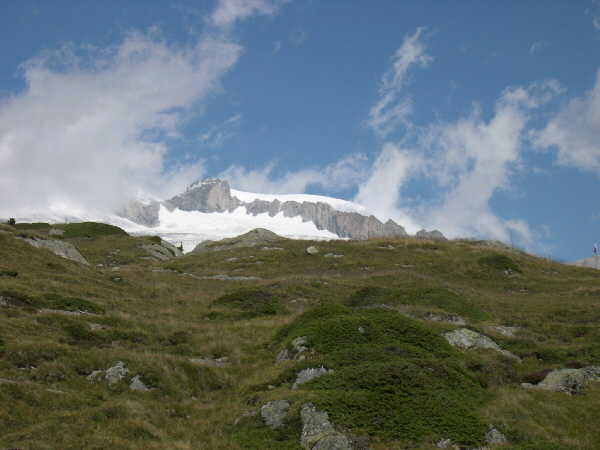 Nearly at the top of Hofluh — Riederalp