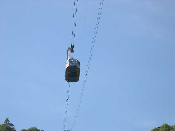The cable car Betten to Bettmeralp
