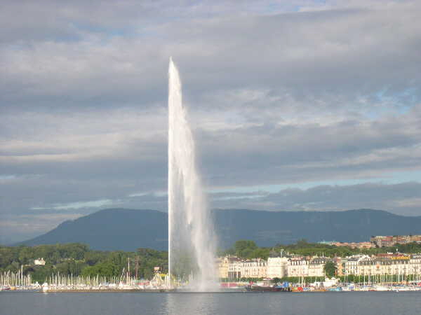Geneva — the fountain