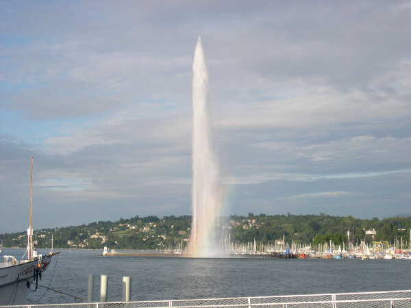 Geneva — the fountain