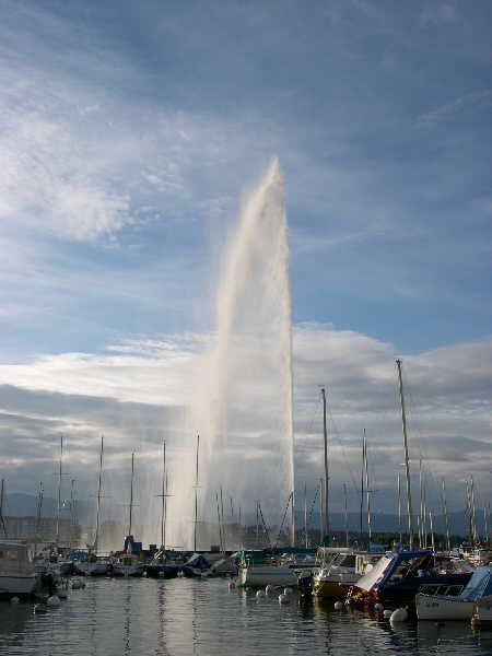 Geneva — the fountain