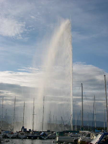 Geneva — the fountain